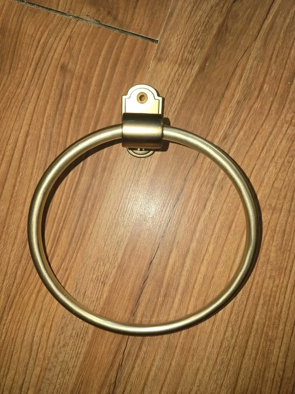 Hearth & Hand Magnolia Towel Ring Brass Finish Gold 6.26x 2.23x 2.31